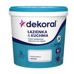 Łazienka & kuchnia biała 1 L (Maleinak Plus)